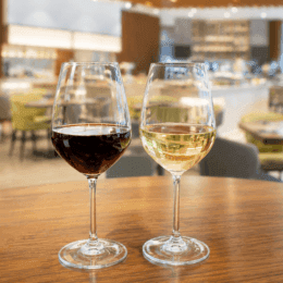 Complimentary Glass of Wine