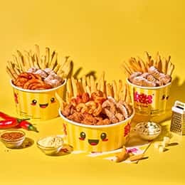 Complimentary Shoestring Fries with Min. Spend*