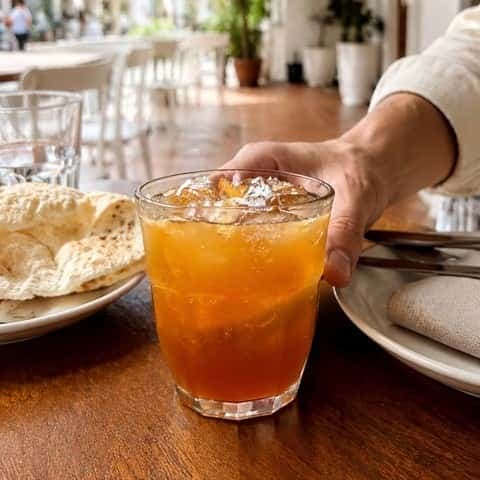 Complimentary Turkish Iced Tea with Min. Spend
