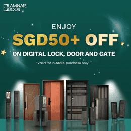 SGD50 Off Digital Locks & Doors Min Spend SGD 1000