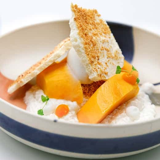 Complimentary mango GO! Dessert with Min. Spend*