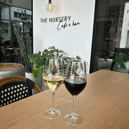Complimentary glass of House Pour (150ml)
