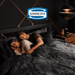 Complimentary Simmons Neckcare Pillows