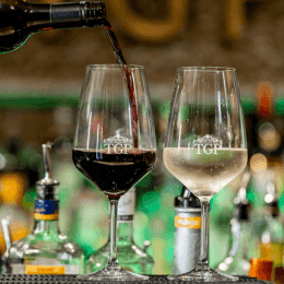 Complimentary Glass of Wine for Groups