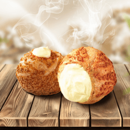 Durian Crispy Cream Puff (4pcs)