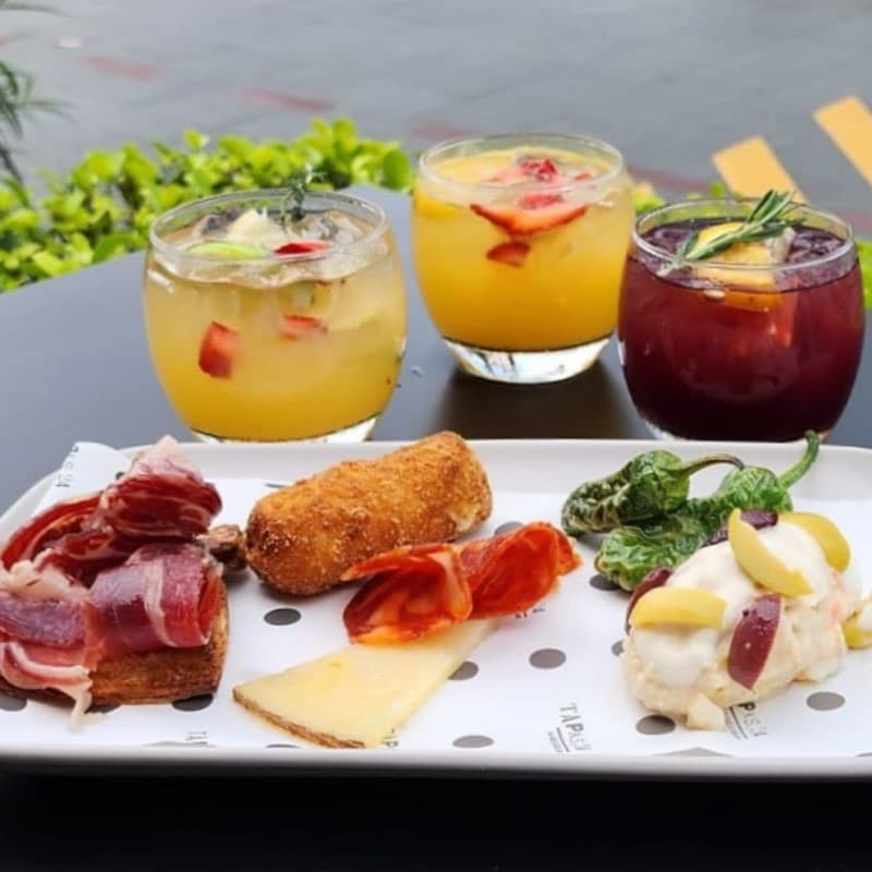Sangria Flight with Platter